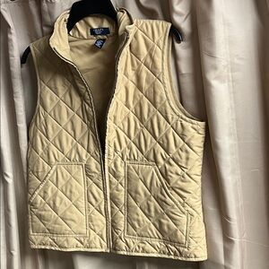 Chaps gold Quilted Women's Vest